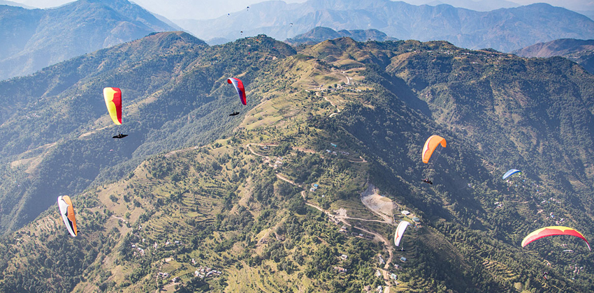 Paragliding In Nepal