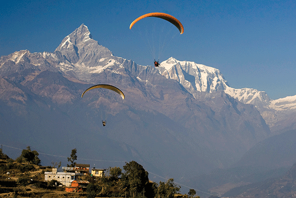 Paragliding In Nepal