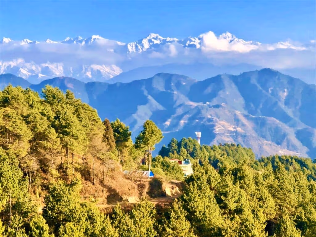 View From ChisaPani Nagarot